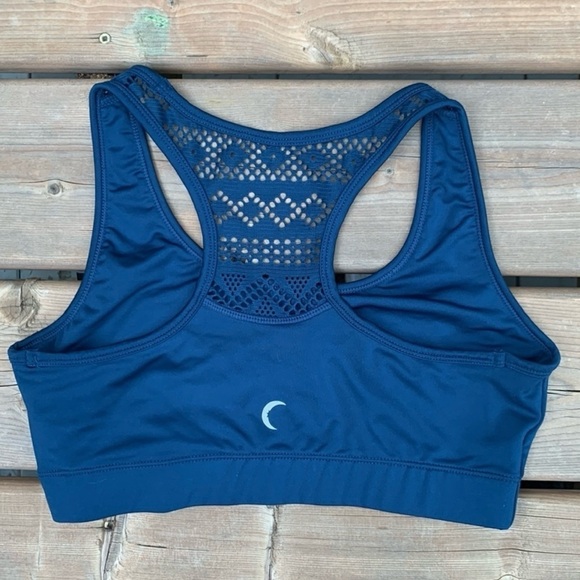 Zyia Blue Sports Bra sz M - Picture 2 of 7